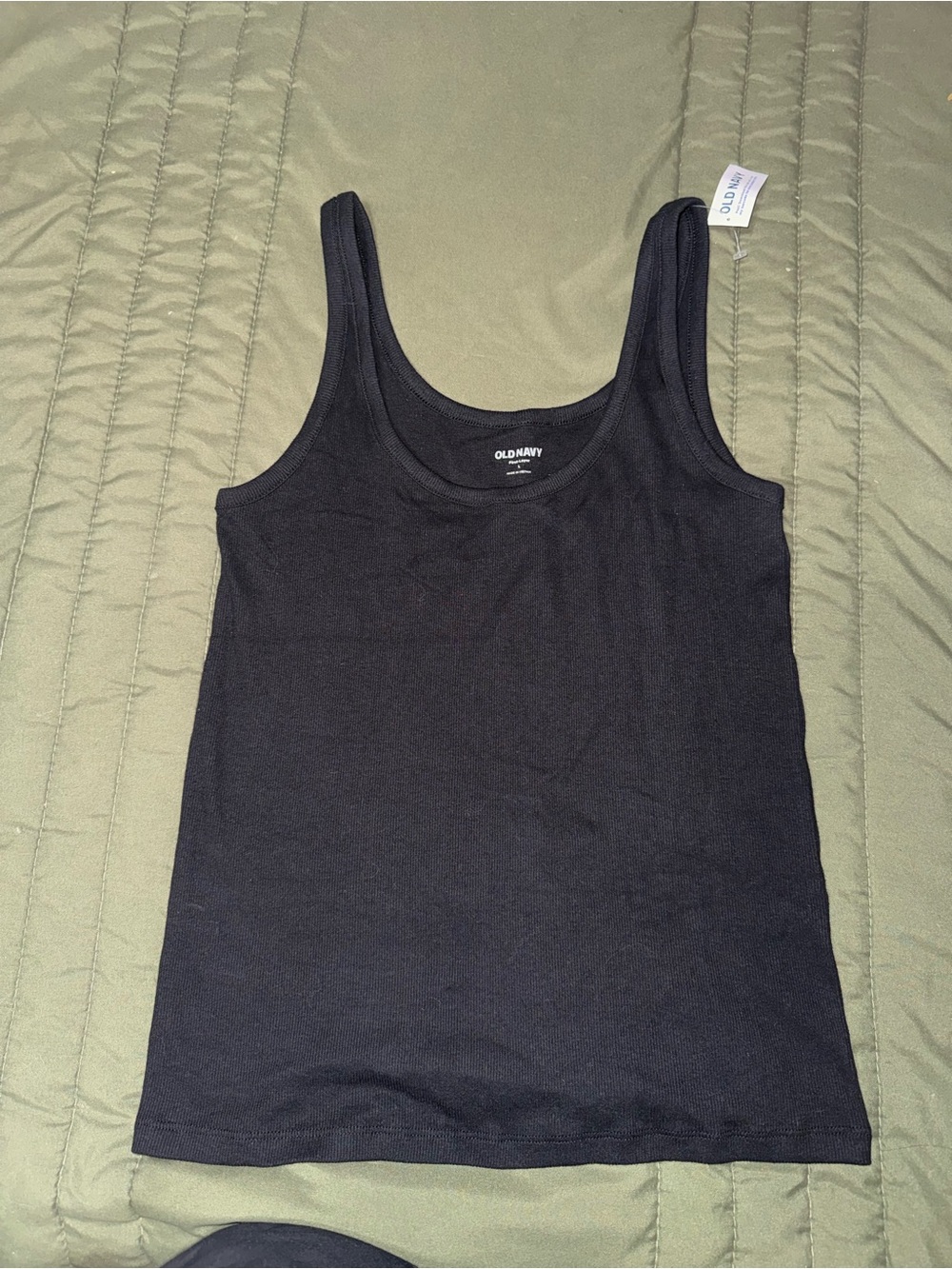 Old Navy First Layer Black Tank NWT